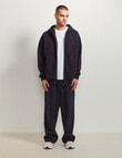 AIR SPACE Oversize Hoodie, Navy product photo View 07 S