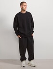 AIR SPACE Cuff Trackpant, Black product photo