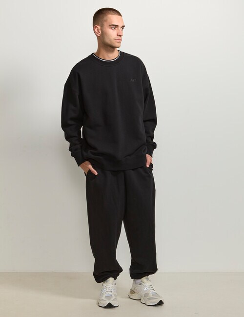 AIR SPACE Cuff Trackpant, Black product photo