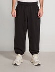 AIR SPACE Cuff Trackpant, Black product photo View 02 S