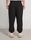 AIR SPACE Cuff Trackpant, Black product photo View 03 S