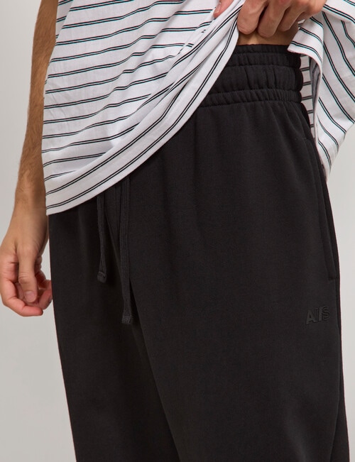 AIR SPACE Cuff Trackpant, Black product photo View 04 L