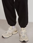 AIR SPACE Cuff Trackpant, Black product photo View 07 S