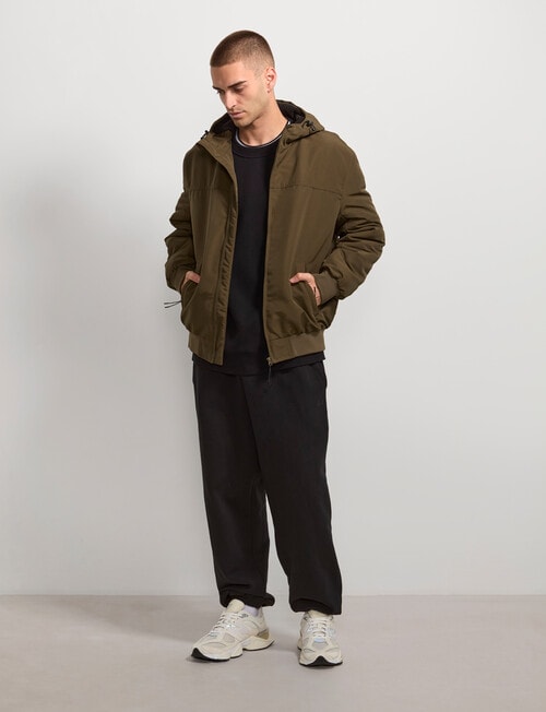 AIR SPACE Cuff Trackpant, Black product photo View 08 L