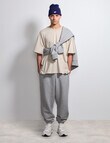 AIR SPACE Cuff Trackpant, Grey product photo