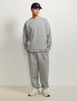 AIR SPACE Cuff Trackpant, Grey product photo View 10 S