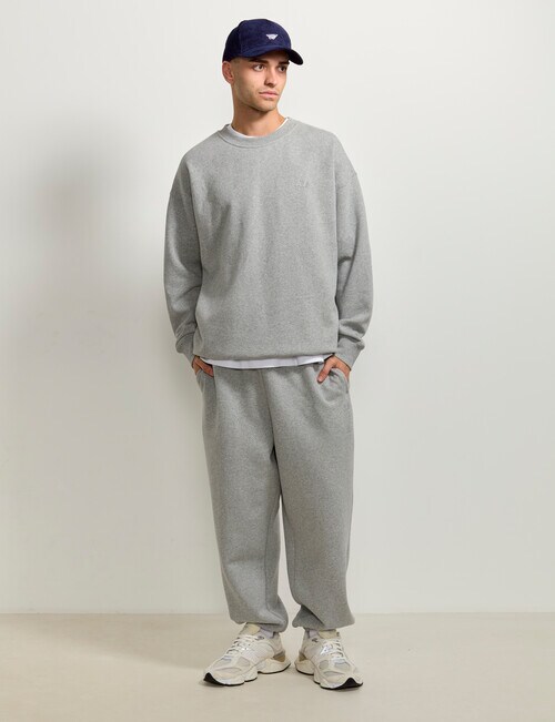 AIR SPACE Cuff Trackpant, Grey product photo View 10 L