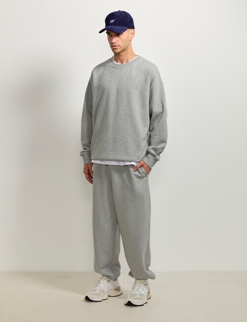 AIR SPACE Oversize Crew Pullover, Grey product photo View 07 L