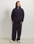 AIR SPACE Oversize Hoodie, Navy product photo View 04 S