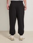 AIR SPACE Cuff Trackpant, Black product photo View 03 S