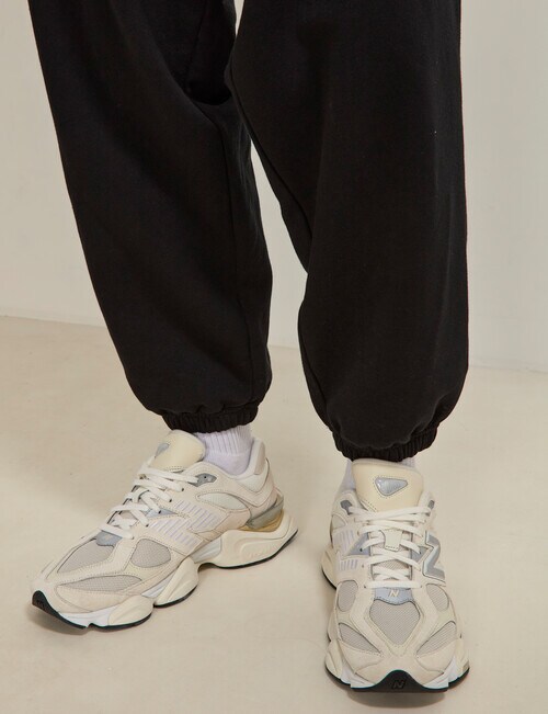 AIR SPACE Cuff Trackpant, Black product photo View 07 L