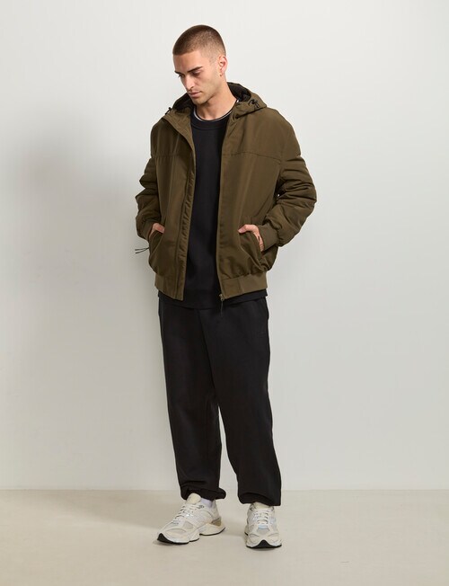 AIR SPACE Cuff Trackpant, Black product photo View 08 L