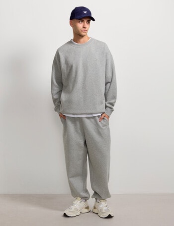 AIR SPACE Oversize Crew Pullover, Grey product photo