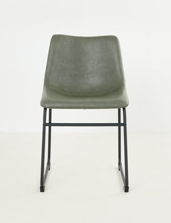 LUCA Furniture Nova Dining Chair, Green product photo