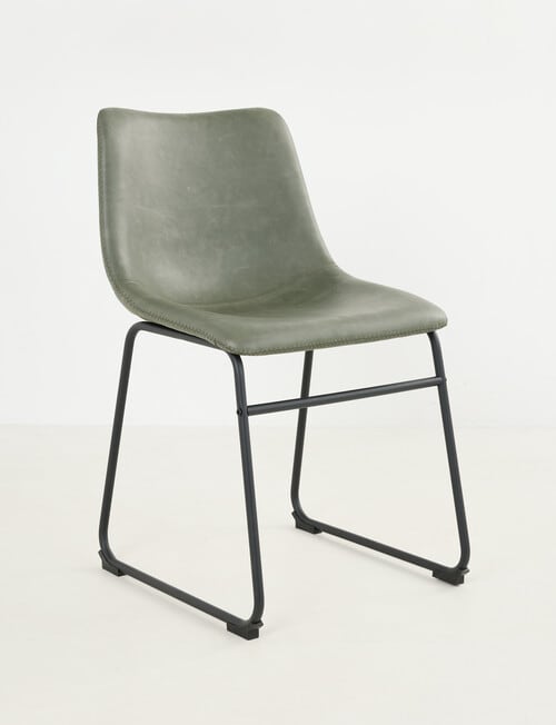 LUCA Furniture Nova Dining Chair, Green product photo View 02 L