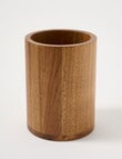 Stevens Montreal Acacia Utensil Holder product photo