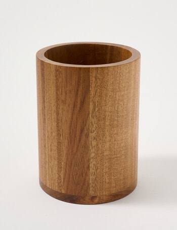 Stevens Montreal Acacia Utensil Holder product photo