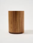 Stevens Montreal Acacia Utensil Holder product photo View 02 S