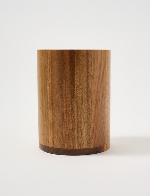 Stevens Montreal Acacia Utensil Holder product photo View 02 L