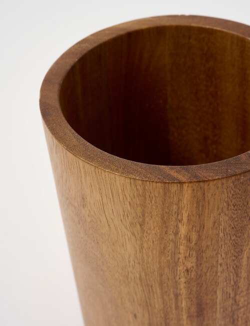 Stevens Montreal Acacia Utensil Holder product photo View 03 L