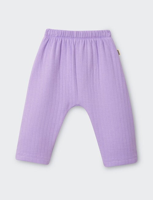 Bonds Violet Rules Quilted Pant, Purple product photo