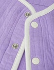 Bonds Violet Rules Quilted Vest, Purple product photo View 03 S