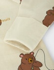 Bonds Barry The Bear Wondersuit Zippy, Beige & Brown product photo View 04 S