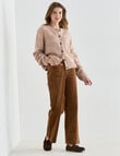 Zest Pretty Pointelle Cardigan, Dusty Blush product photo View 03 S