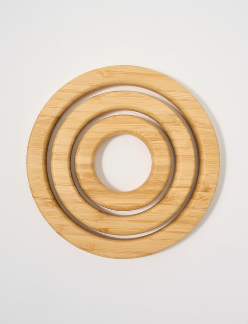 Stevens Bamboo Trivet S3 product photo View 02 L