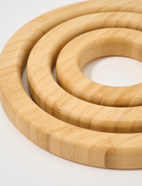 Stevens Bamboo Trivet S3 product photo View 03 L