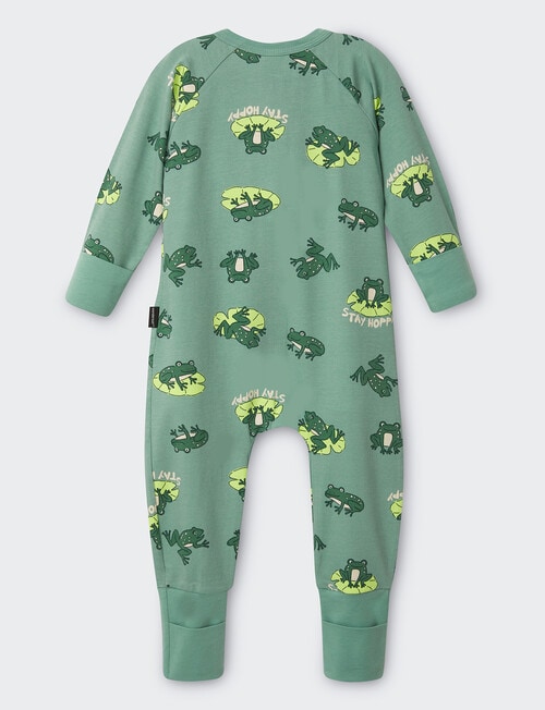 Bonds Stay Hoppy Wondersuit Zippy, Green product photo View 02 L