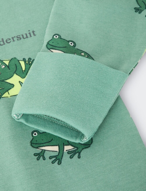Bonds Stay Hoppy Wondersuit Zippy, Green product photo View 04 L