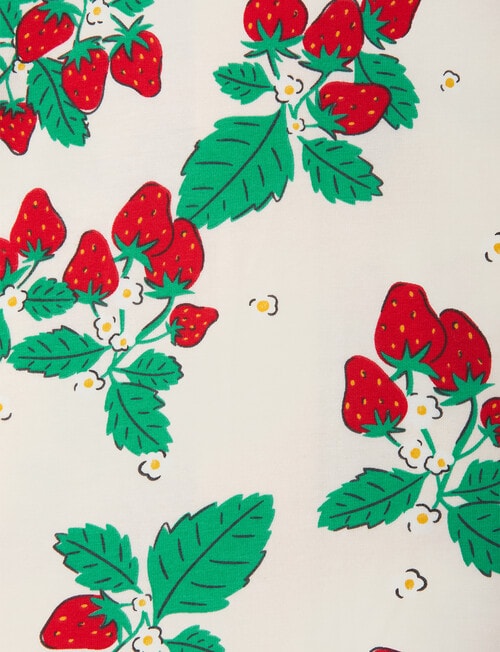 Bonds Strawberry Sweet Fields Wondersuit Zippy, Beige & Red product photo View 05 L
