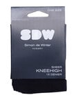 Simon De Winter Knee Hi, 15 Denier, Black product photo