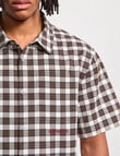 AIR SPACE Dad Check Shirt, Black product photo View 04 S
