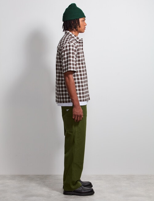 AIR SPACE Dad Check Shirt, Black product photo View 06 L