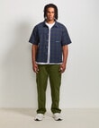 AIR SPACE Dad Check Shirt, Navy product photo View 06 S