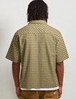 AIR SPACE Dad Check Shirt, Green product photo View 03 S