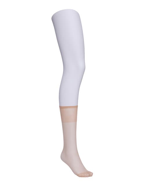 Simon De Winter Knee Hi, 15 Denier, Sand product photo View 02 L