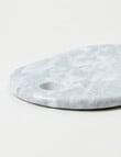 Salt&Pepper Riley Oval Platter White Marble, 38x22cm product photo View 02 S