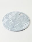 Salt&Pepper Riley Round Platter White Marble, 33cm product photo