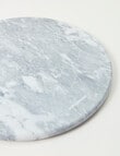 Salt&Pepper Riley Round Platter White Marble, 33cm product photo View 04 S