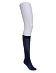 Simon De Winter Opaque Knee Hi, 50 Denier, Navy product photo View 02 S