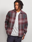 AIR SPACE Ombre Check Shirt, Fig product photo View 02 S