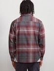 AIR SPACE Ombre Check Shirt, Fig product photo View 03 S