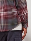 AIR SPACE Ombre Check Shirt, Fig product photo View 04 S