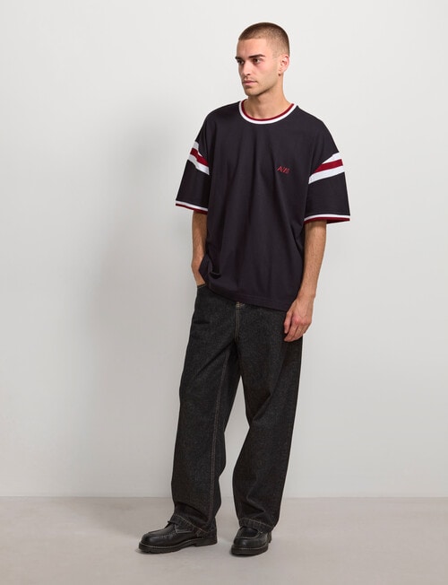 AIR SPACE Shoulder Shirt Tee, Black product photo