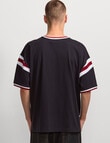 AIR SPACE Shoulder Shirt Tee, Black product photo View 03 S