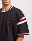 AIR SPACE Shoulder Shirt Tee, Black product photo View 04 S