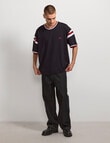 AIR SPACE Shoulder Shirt Tee, Black product photo View 09 S